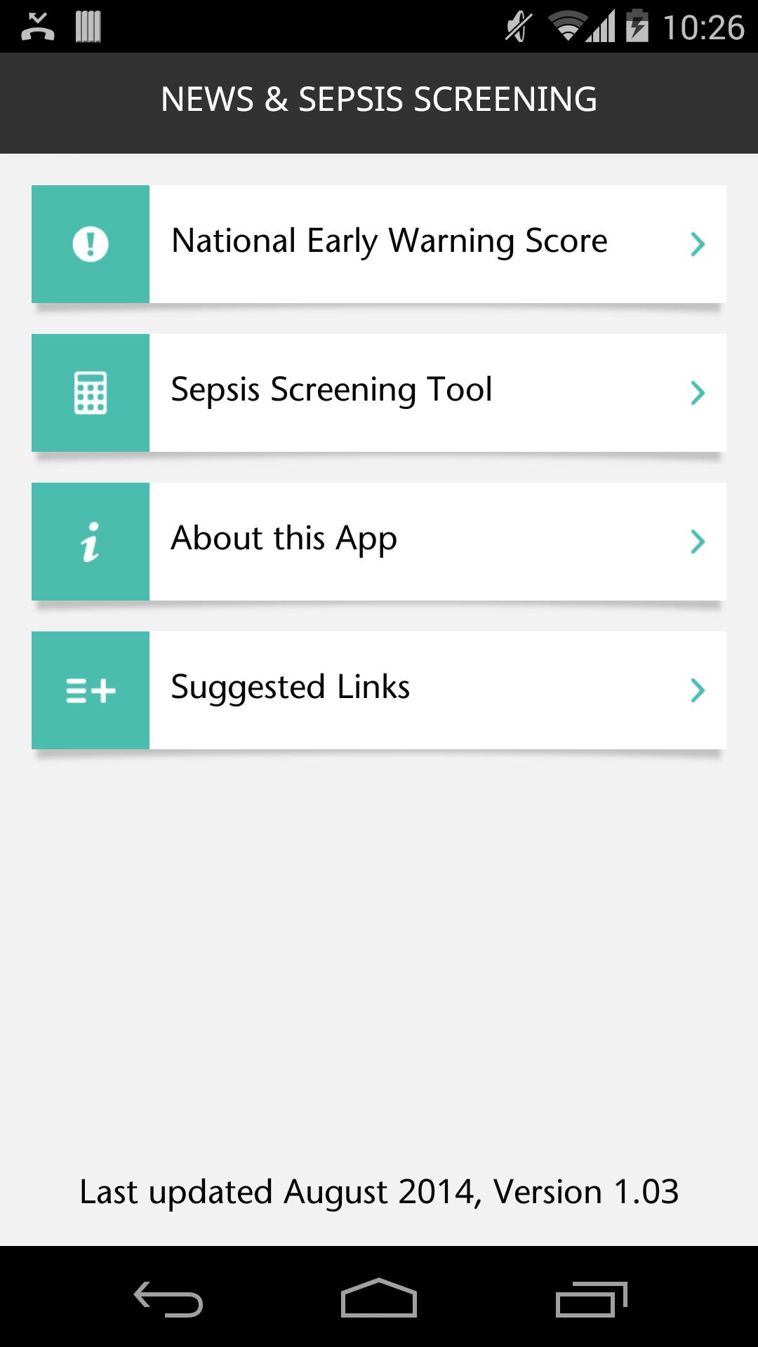 NEWS & SEPSIS SCREENING