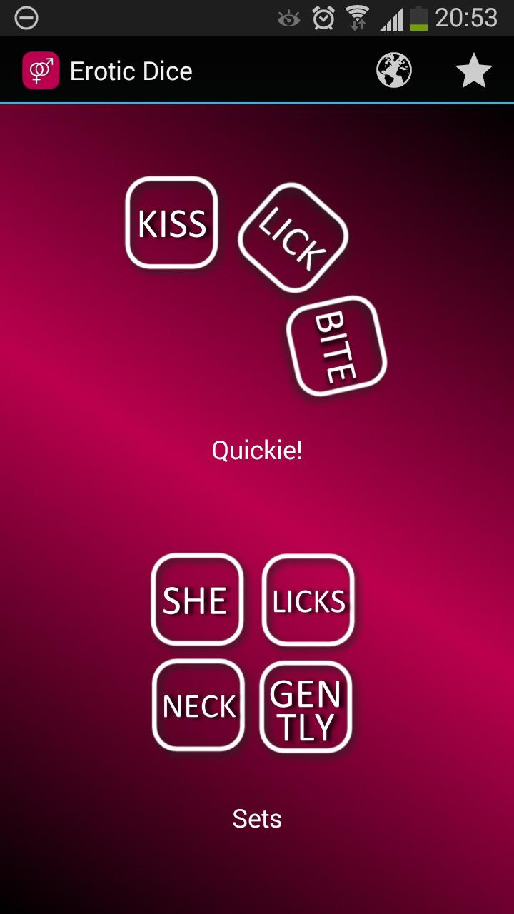 Erotic Dice
