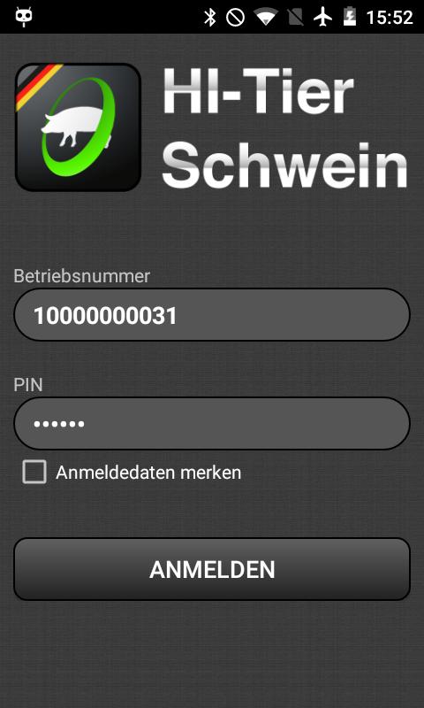 HI-Tier Schwein