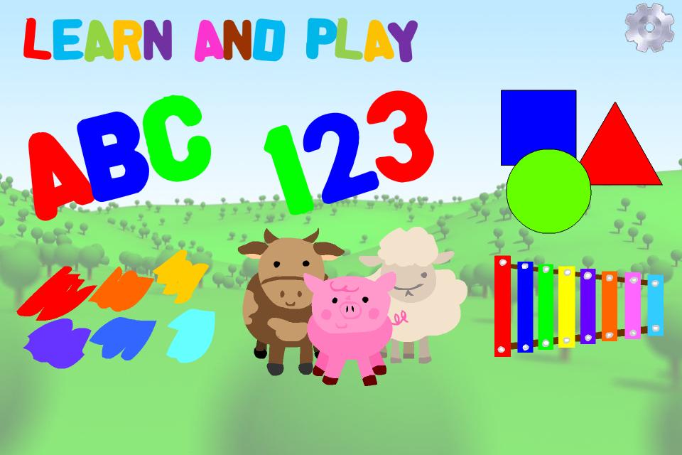 Kids ABC 123 Shapes Games Fun