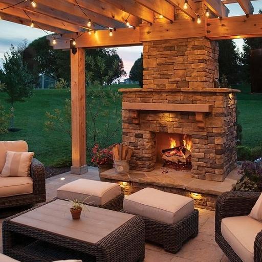 Outdoor Fireplace