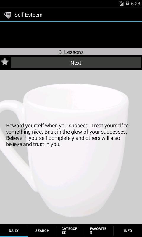 Self-Esteem. Method and Quotes