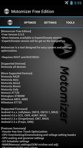 Motomizer Free Edition