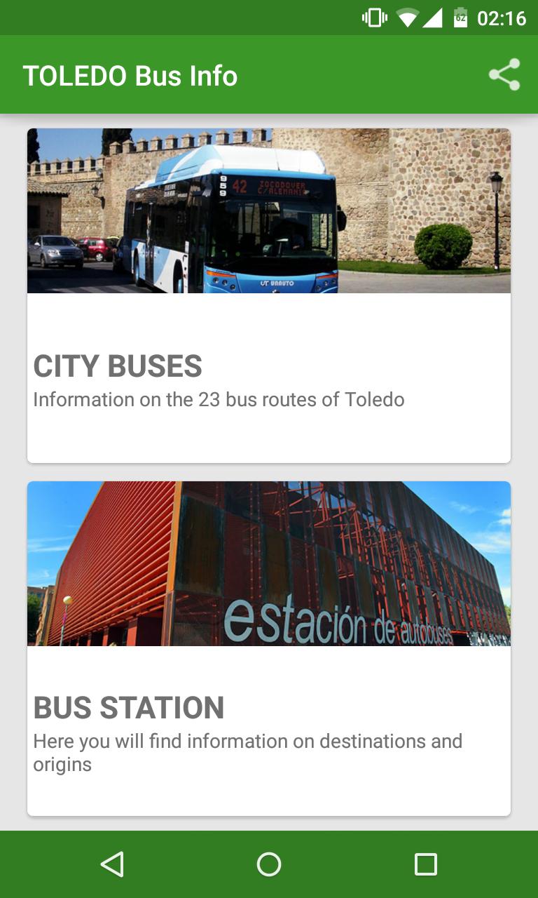 TOLEDO Bus Info
