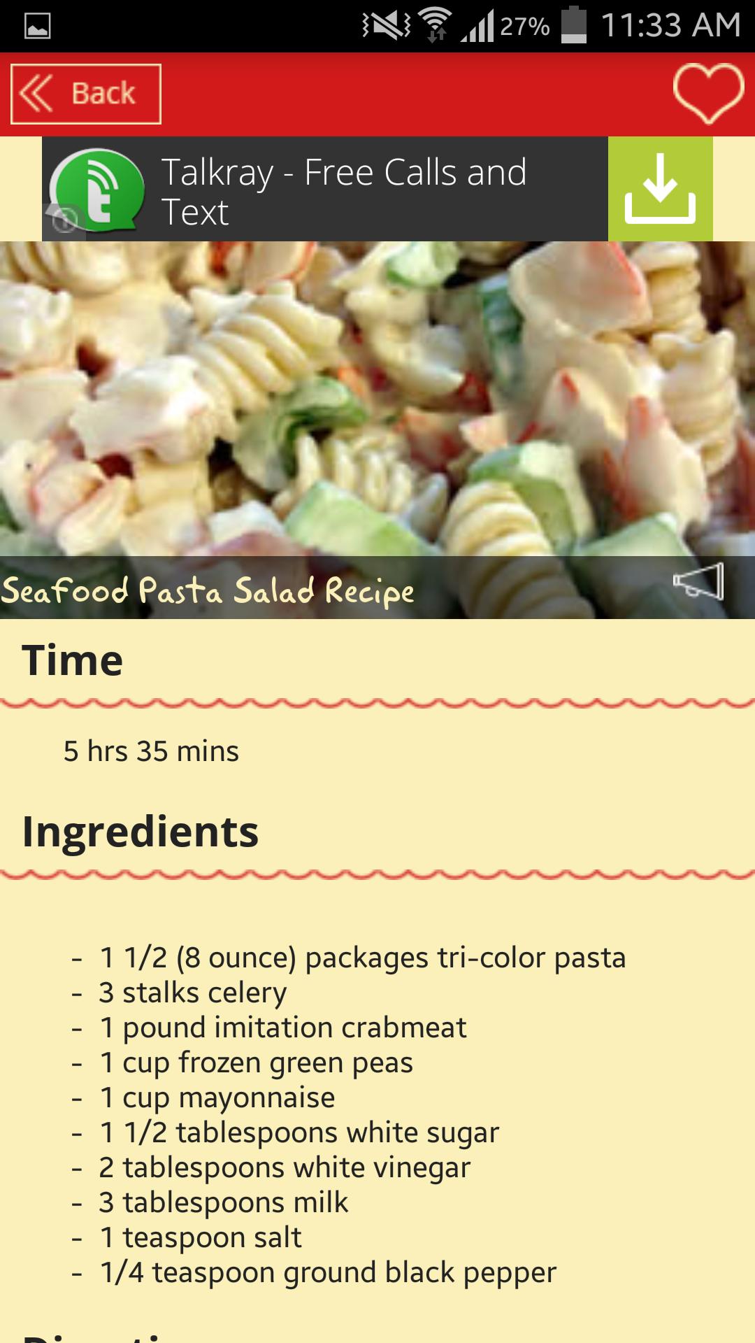 Seafood Salads Recipes