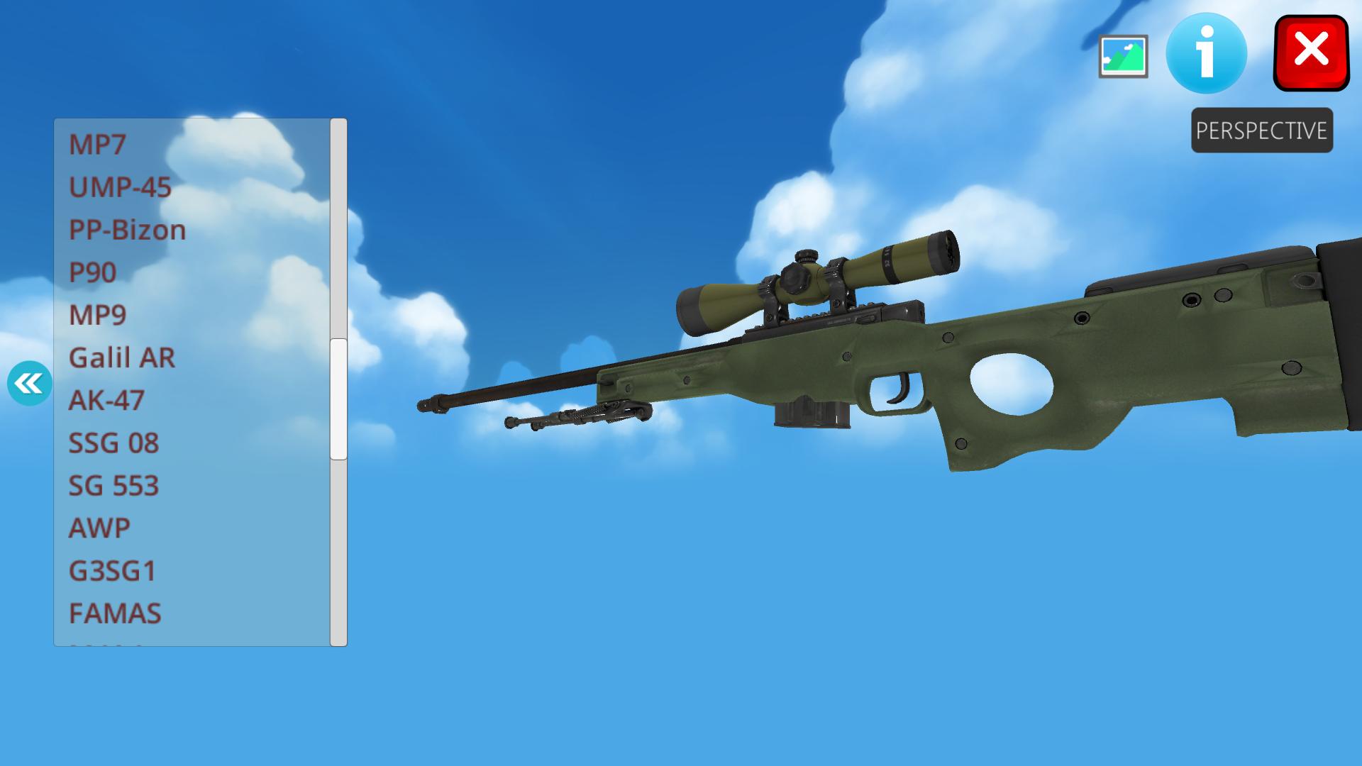 CS:GO Weapon Viewer (3D)
