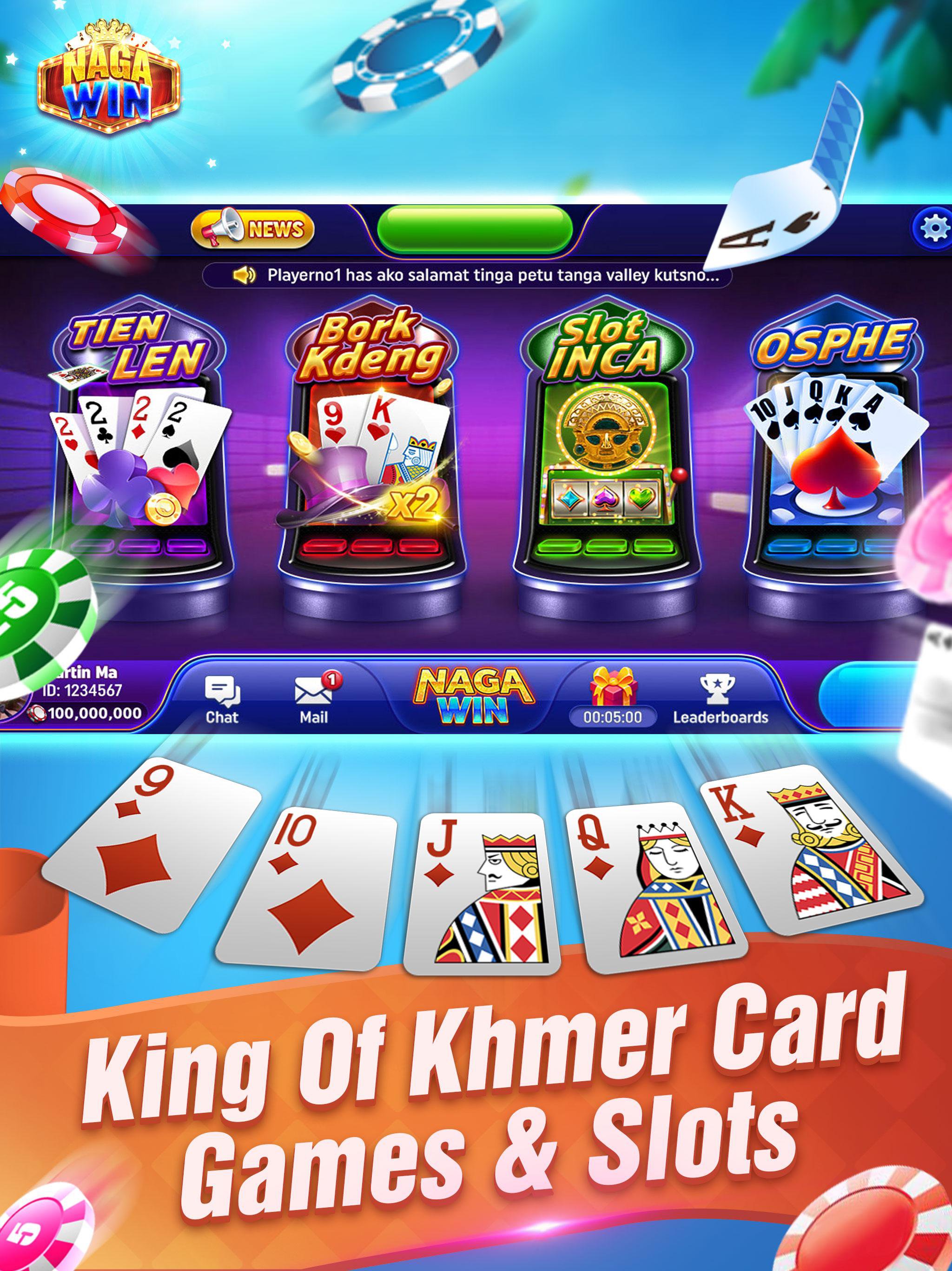 NagaWin - King Of Khmer Card Games & Slots