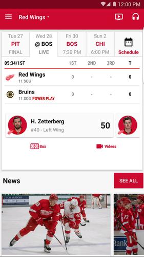 Detroit Red Wings Mobile