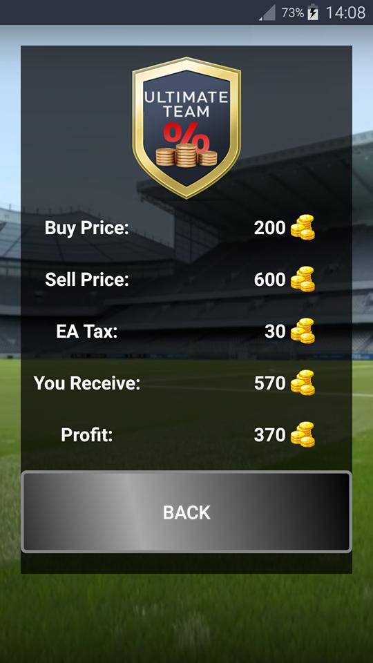 FUT TAX CALCULATOR - Tool for FIFA 18